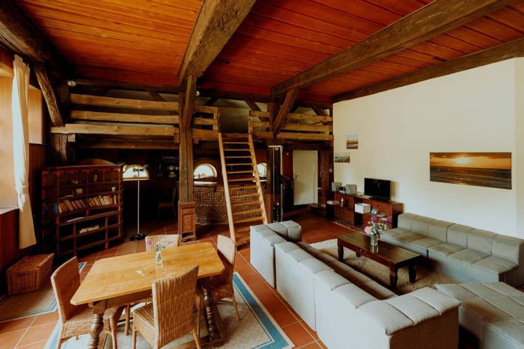 Landhaus Kurzenmoor Remise 100 Qm Seester ภายนอก รูปภาพ